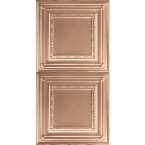 Armstrong Metallaire Bead Nail Up Ceiling Tile Common 24 In X 48