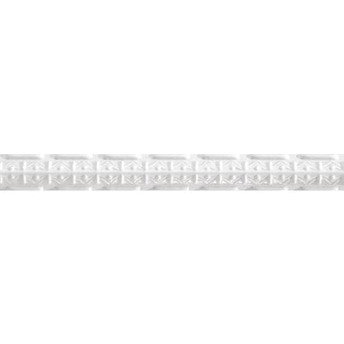 Armstrong Ceilings 4ft White Metal Crown Ceiling Grid Trim at