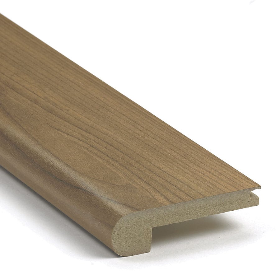 Armstrong 3.2in x 94in Fruitwood Stair Nose Floor Moulding at