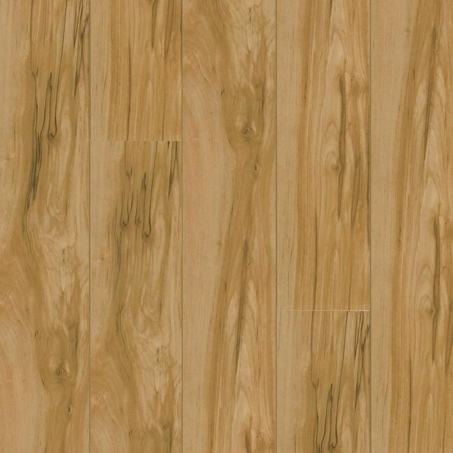 Armstrong Flooring High Gloss Caramel Birch Wood Plank Laminate At Lowes Com