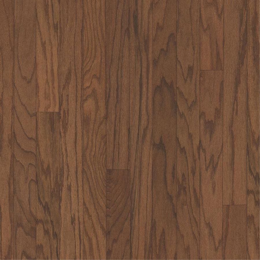 Shop Bruce Oak Hardwood Flooring Sample (Gunstock) at ...