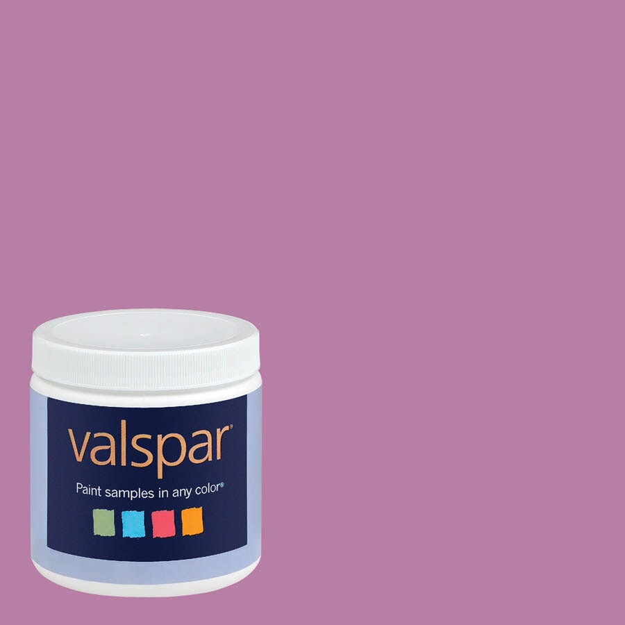 Valspar 10033BPURPLESTRIPE 8 oz. Paint Sample - Purple Stripe