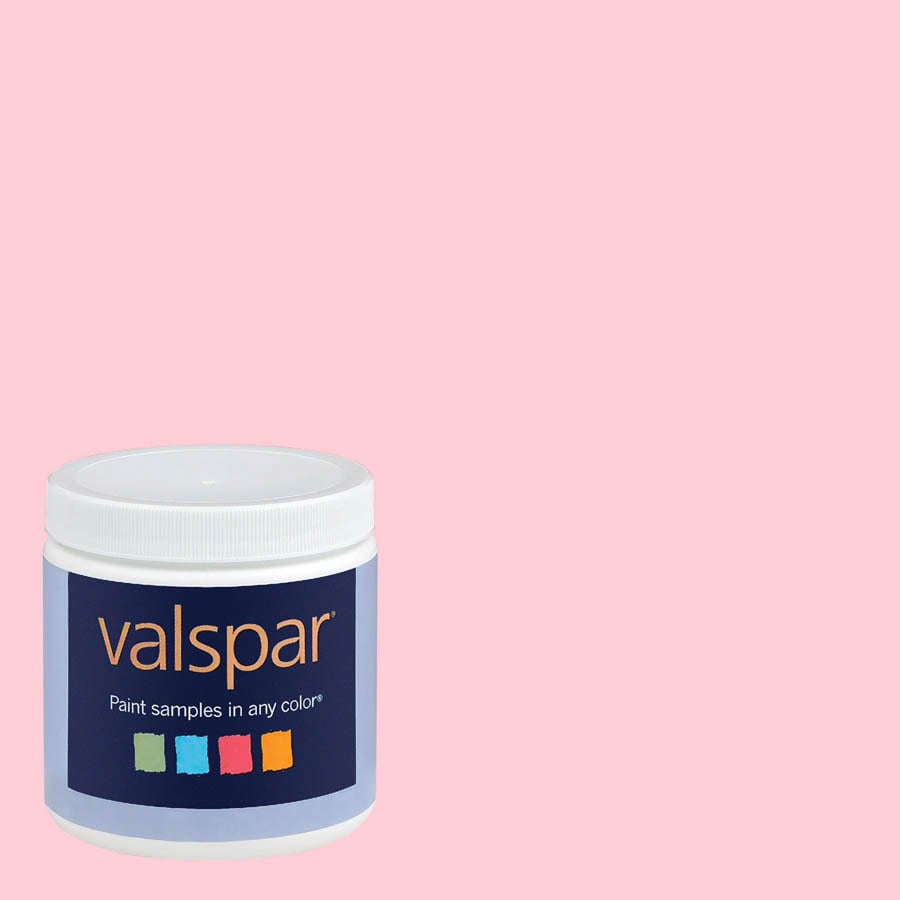 Valspar 10042BSWEETPINK 8 oz. Paint Sample - Sweet Pink