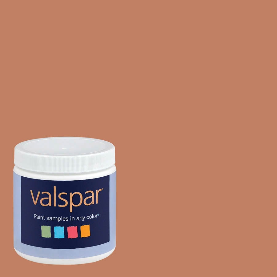 Valspar 8 oz. Paint Sample Terra Cotta Trail at