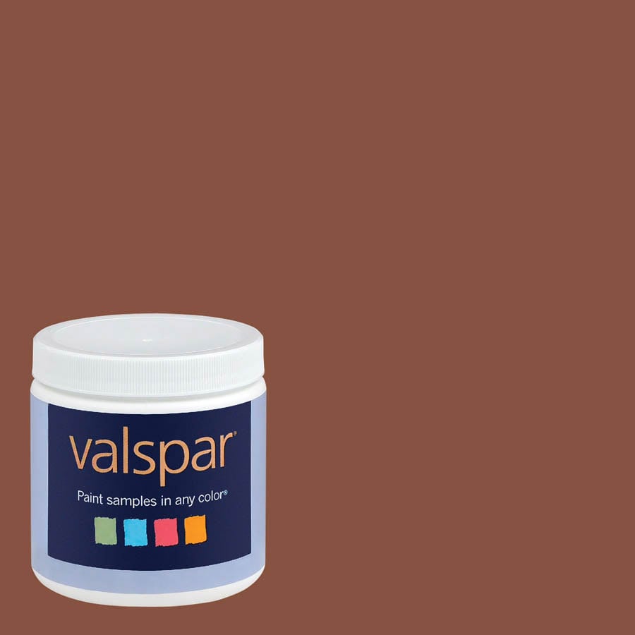 Valspar Cowboy Suede Interior Satin Paint Sample in the Exterior ...