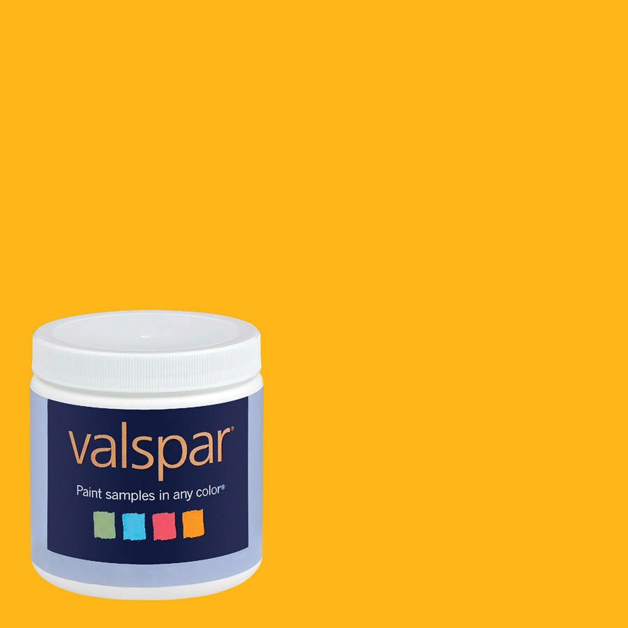 Valspar 30021AGOLDENFLAME 8 oz. Paint Sample - Golden Flame