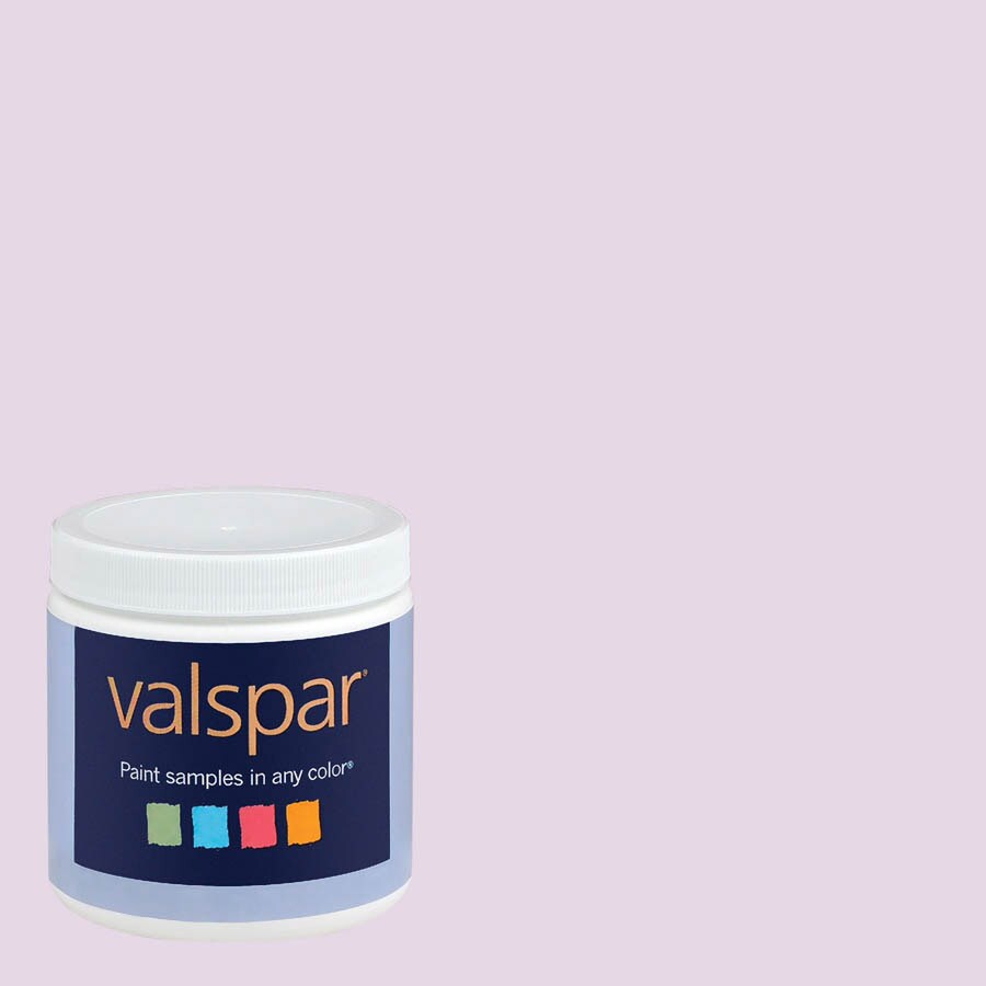 Valspar Lilac Whisper Interior Satin Paint Sample at Lowes.com