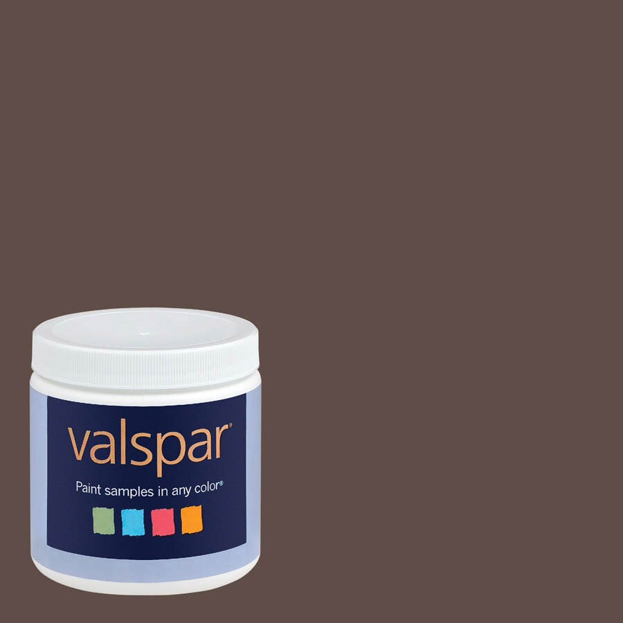 Valspar 60112BETSYROSSHOUSEB 8 oz. Paint Sample - Betsy Ross House Brown