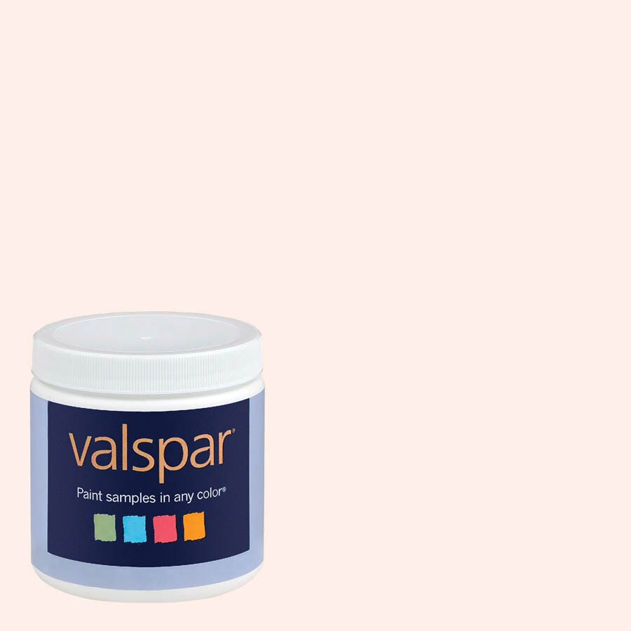 Valspar Bistro White Interior Satin Paint Sample at
