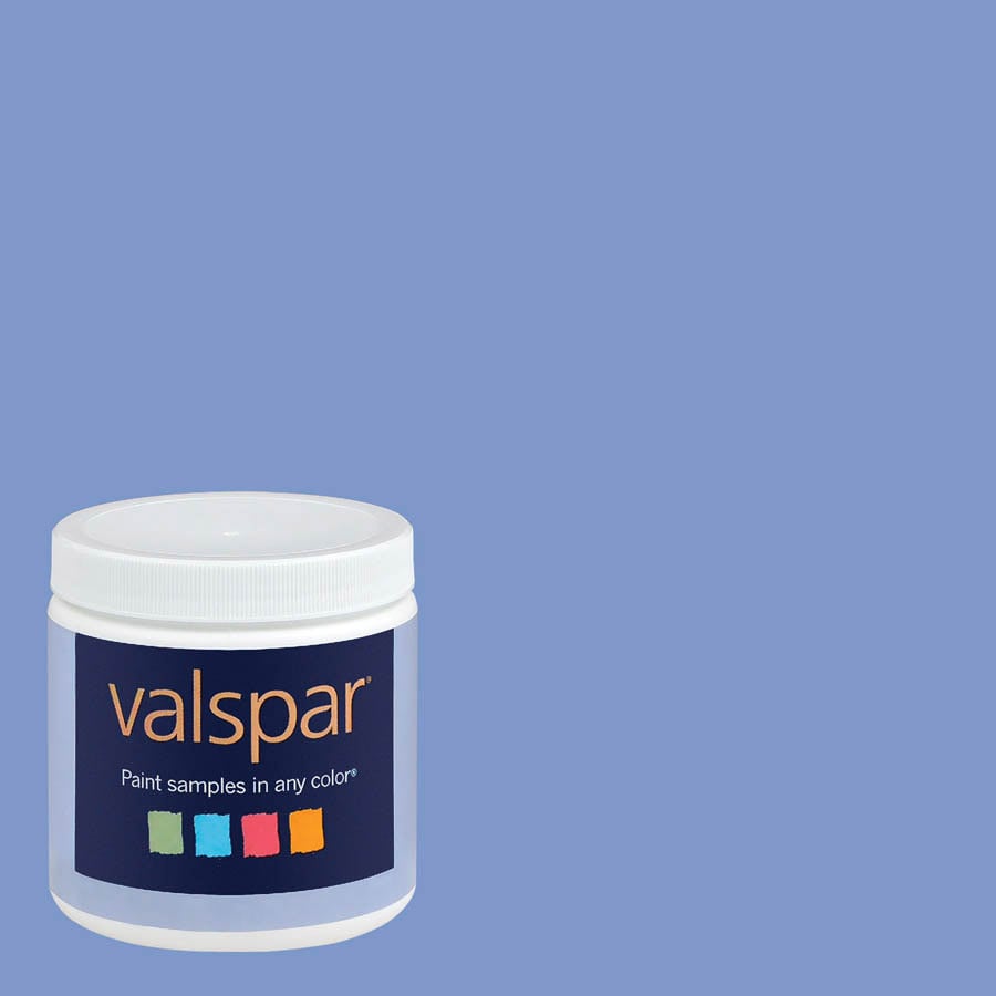 Valspar 400510BBLUESHOCK 8 oz. Paint Sample - Blue Shock