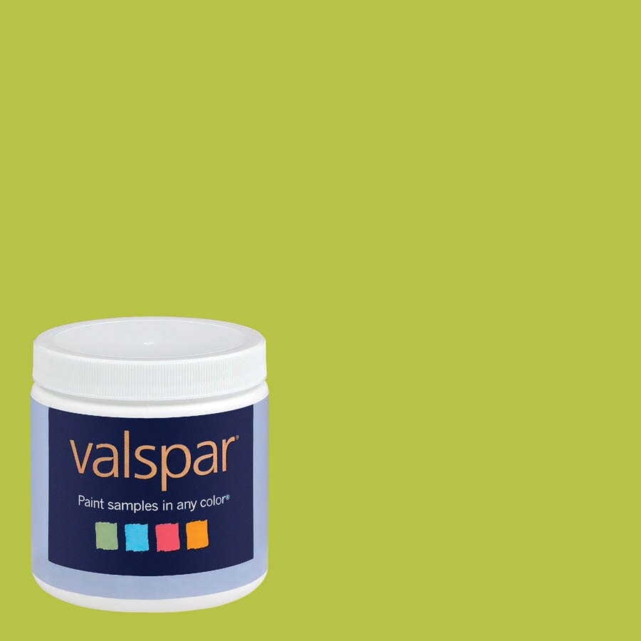 Valspar 8 Oz Parakeet Green Interior Satin Paint Sample At Valspar 8 Oz Parakeet Green Interior Satin Paint Sample