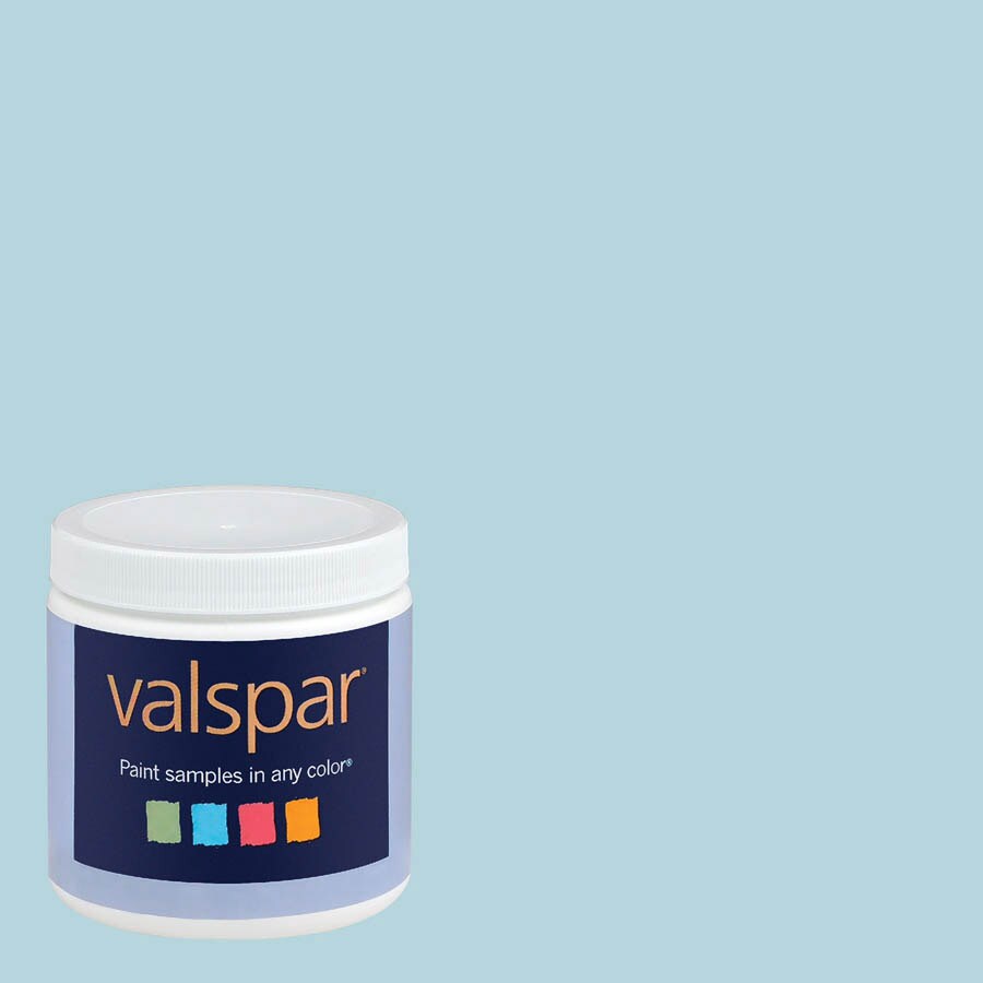 Valspar 8 oz. Paint Sample - Sky Blue in the Paint Samples