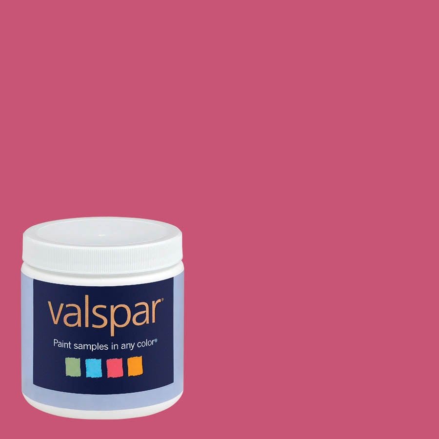 Valspar 8 oz. Paint Sample - Barely Pink in the Paint Samples