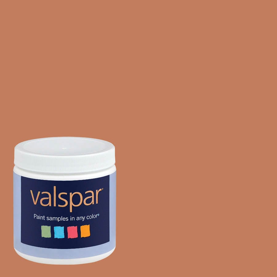 Valspar 8 Oz Paint Sample Golden Brown At Lowes Paint Sample Golden Brown