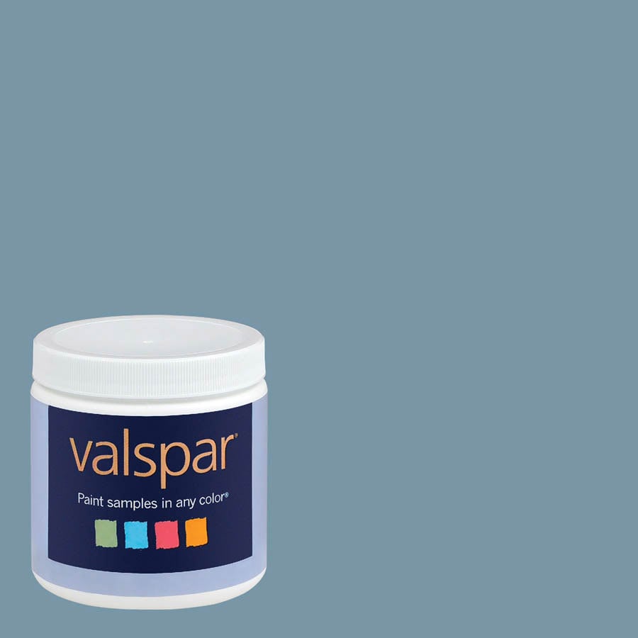 Valspar 8 Oz Paint Sample Dutch Blue At Lowes Paint Sample Dutch Blue