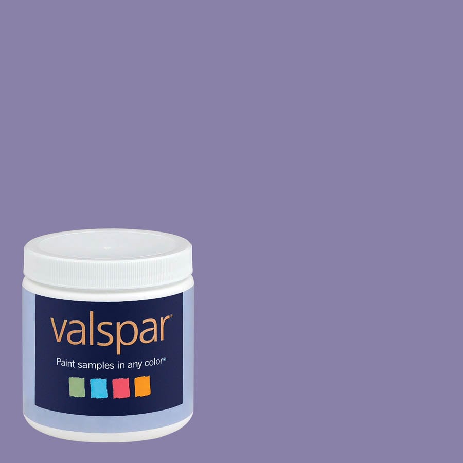 Valspar 8 oz. Paint Sample Thistle in the Paint Samples department at