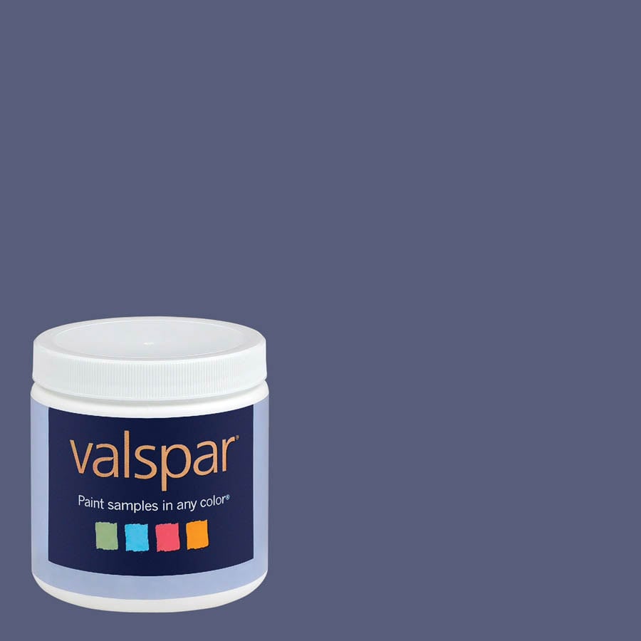 Valspar WV42013BLUEMYSTERY Blue Mystery Interior Satin Paint Sample