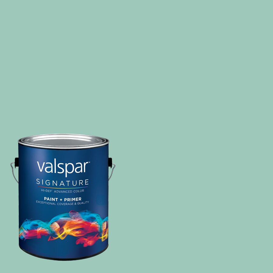 Creative Ideas for Color by Valspar CI187-SEASCAPE213457 Gallon Interior Eggshell Paint and Primer in One (Color: Seascape)