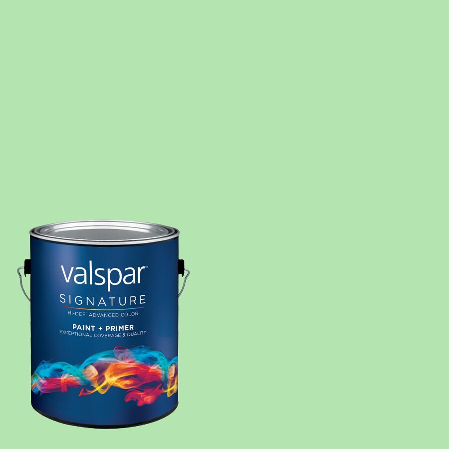 Creative Ideas For Color By Valspar 1 Gallon Interior Satin Retro Creative Ideas For Color By Valspar 1 Gallon Interior Satin Retro Green Latex Base Paint And Primer In One
