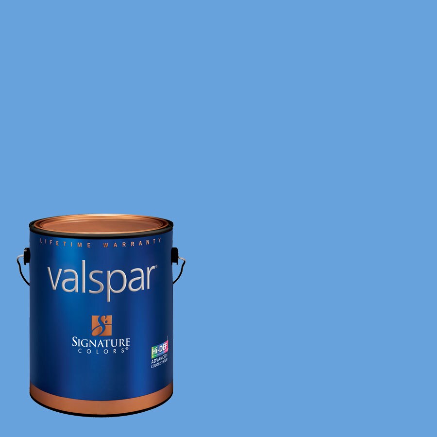 Creative Ideas for Color by Valspar CI9-BUBBLINGFO242346 Satin Bubbling Fountain Pre-tinted Latex Interior Paint + Primer (1-Gallon)