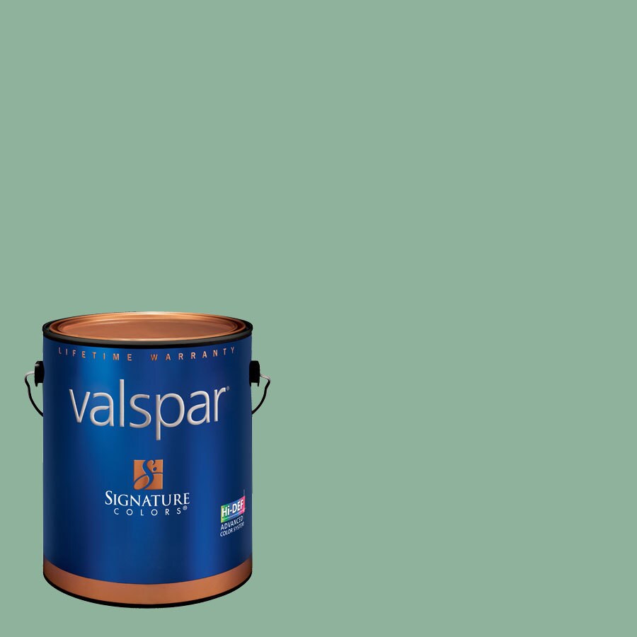 Creative Ideas for Color by Valspar CI181-SEASAGE242351 Gallon Interior Semi-Gloss Paint and Primer in One (Color: Sea Sage)