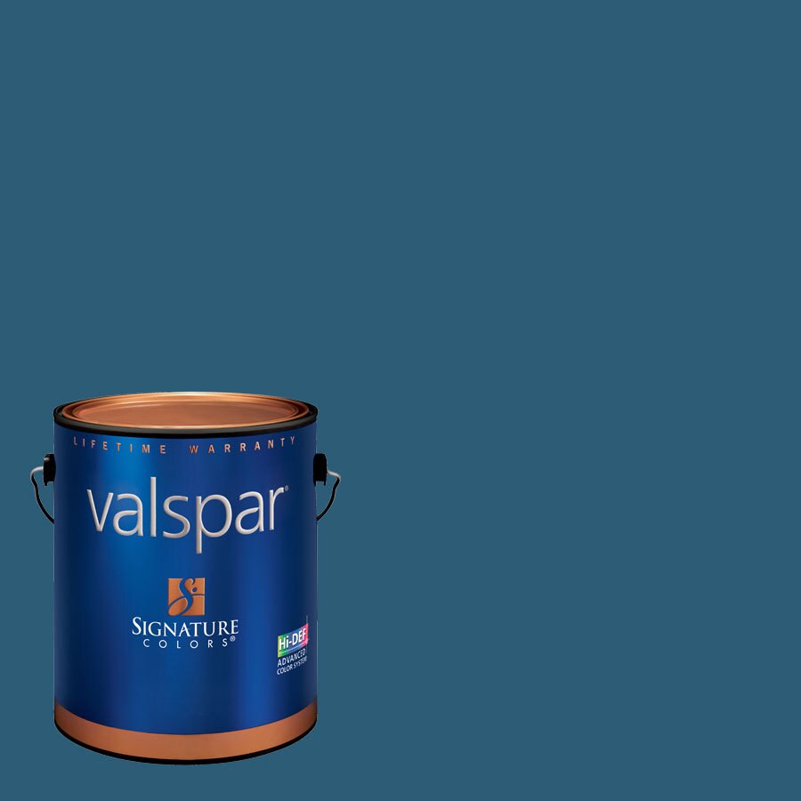 Creative Ideas for Color by Valspar Semigloss Fine China Blue Pre