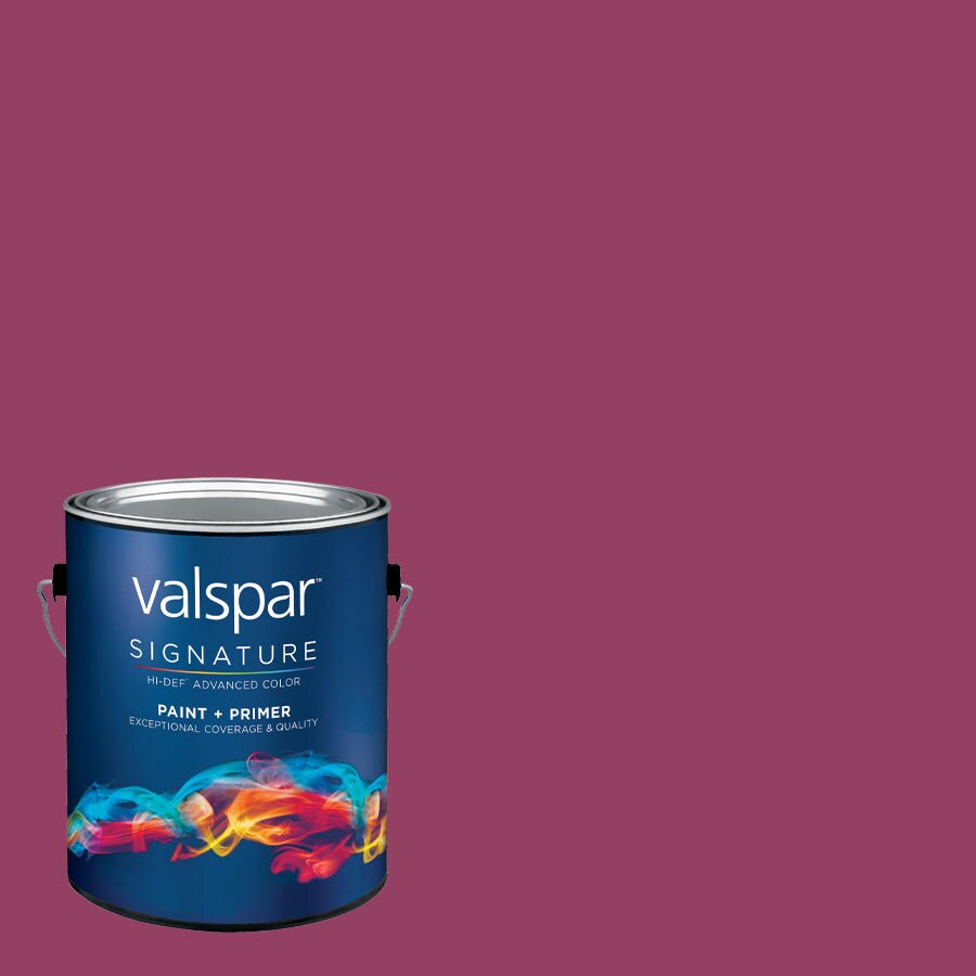 allen + roth Colors by Valspar AR1506-VA-VAV161336 Satin Va-Va Voom Pre-tinted Latex Interior Paint Paint + Primer ( 1-gallon )
