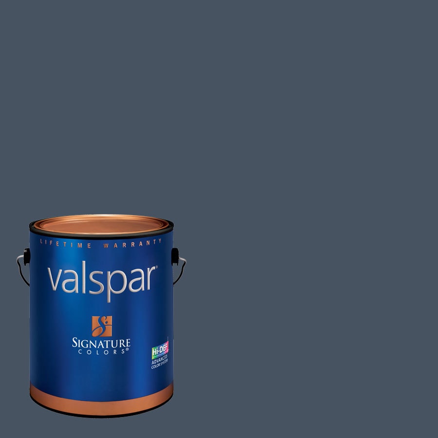 Valspar Indigo Streamer Satin Latex Interior Paint and Primer in One (Actual Net Contents 128.