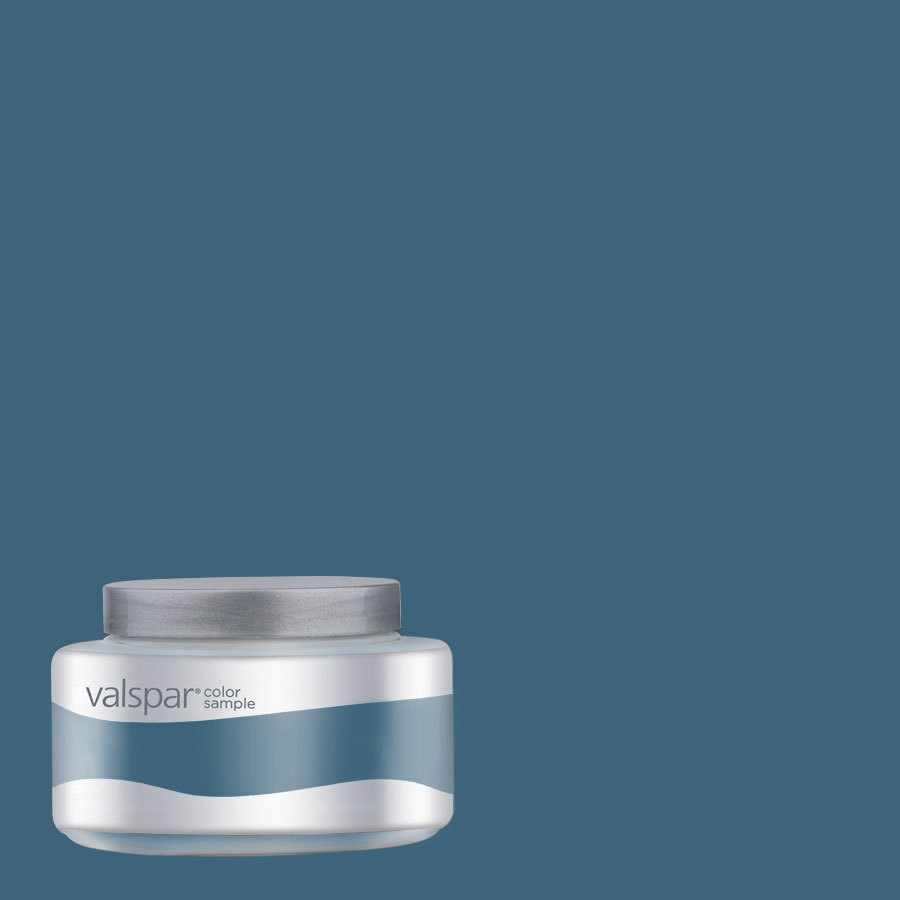 Valspar Pantone Moroccan Blue Interior Satin Paint Sample Valspar Pantone Moroccan Blue Interior Satin Paint Sample Actual Net Contents 7 99 Fl