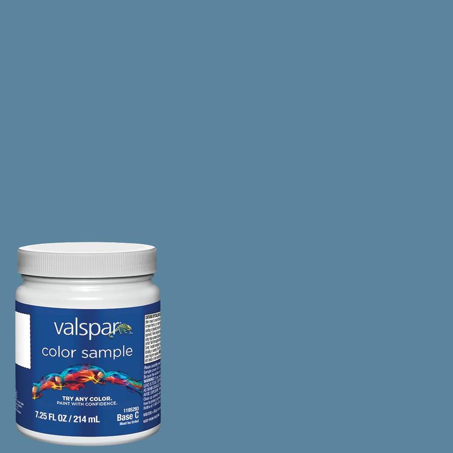 Valspar 4006-6B Roadster Blue Interior Paint Sample (Half Pint)