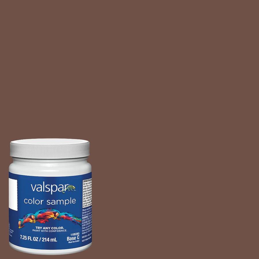 Valspar 2009-9 Western Brown Interior Paint Sample (Actual Net Contents: 8-fl oz)