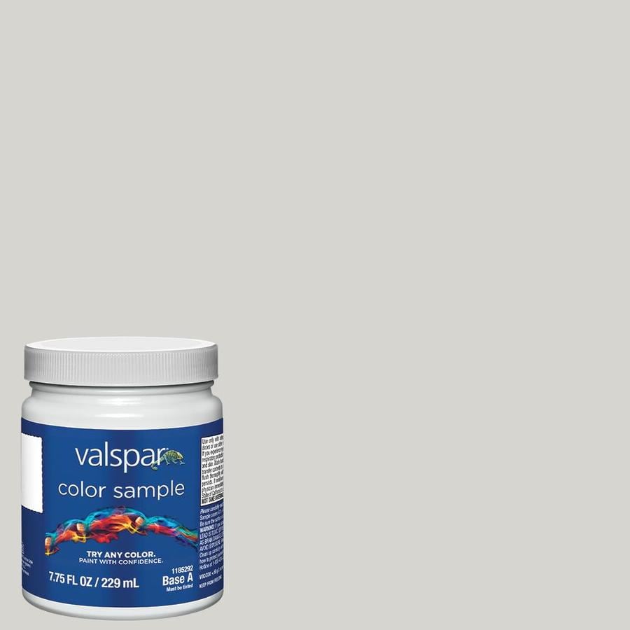 Valspar 4004-1A Tempered Gray Interior Paint Sample (Actual Net Contents: 8-fl oz)