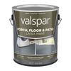 Valspar Dark Gray Satin Interior/Exterior Porch and Floor Paint (Actual ...