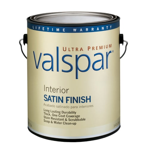 Valspar Ultra Premium 1-Gallon Interior Satin Swiss Coffee Latex-Base ...