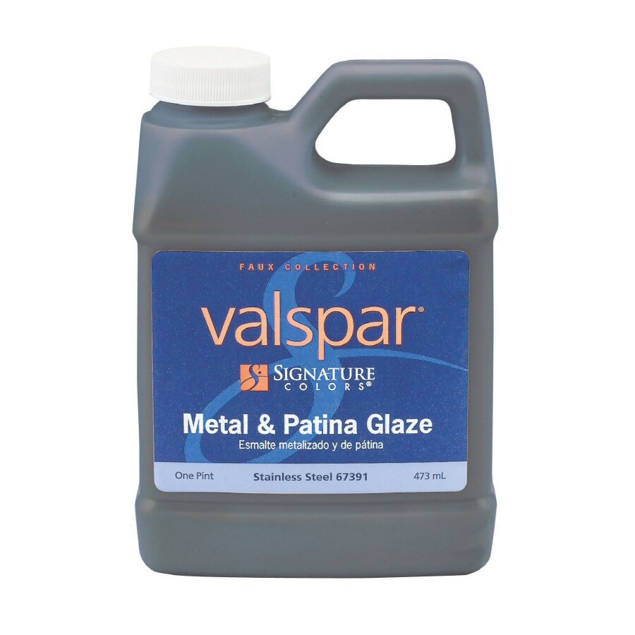 Valspar Signature Colors 16fl oz Interior Satin Stainless Steel Latex