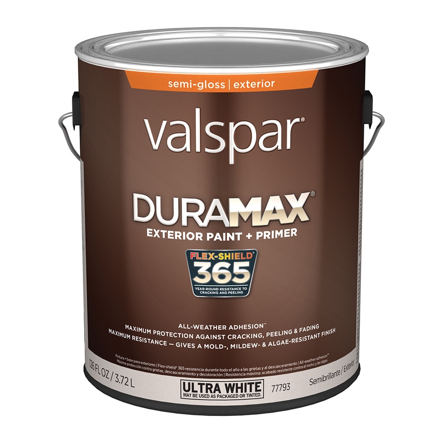 Valspar Duramax Semigloss Exterior Paint (Actual Net Contents 126fl