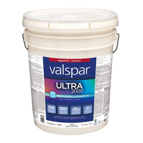 Valspar Contractor Finishes 2000 Ultra 2000 Eggshell High Hide White