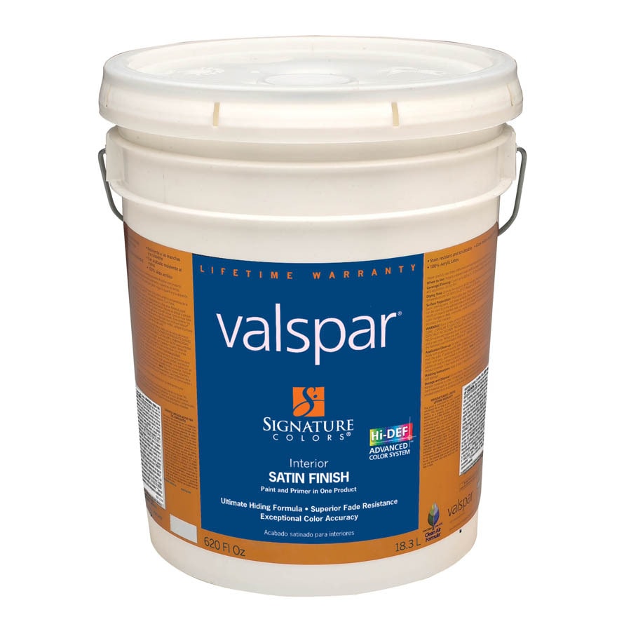 Valspar Signature Colors 007.0326829.008 Tintable Latex Interior Paint + Primer (5- Gallons size Container)