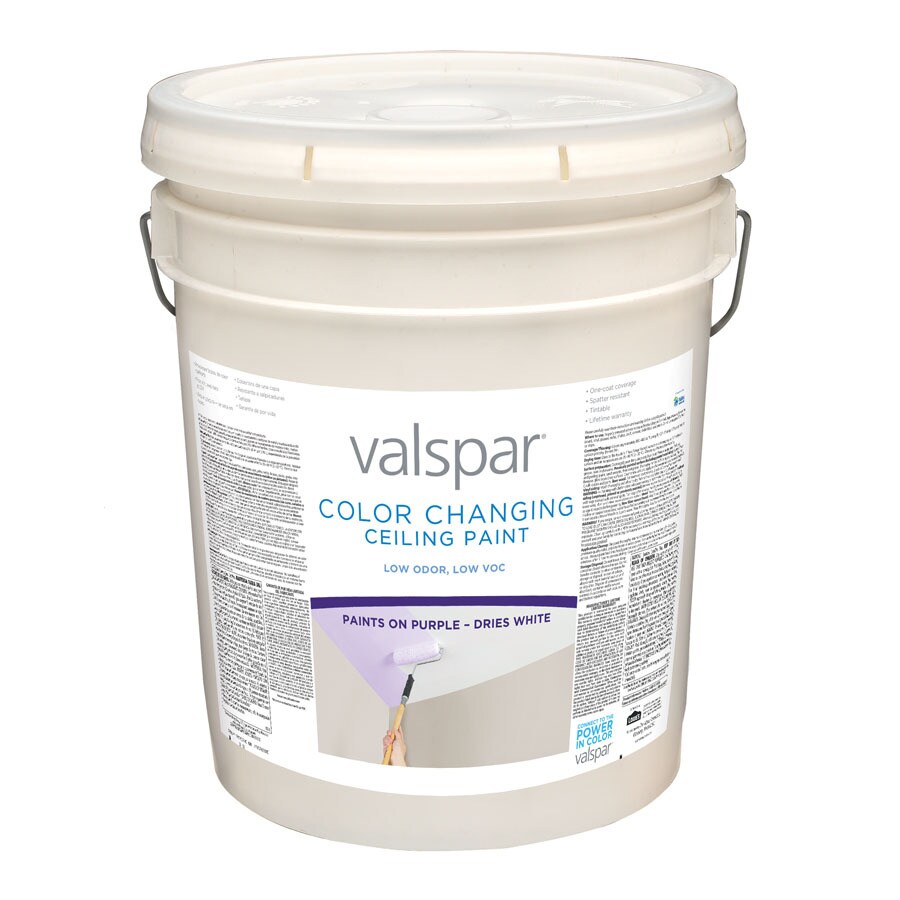 Valspar Ultra Premium 640 Fl Oz Interior Flat Ceiling White Latex