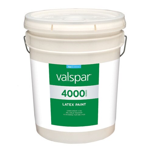 Valspar Flat Antique White Interior Paint (5Gallon) in the Interior Paint department at