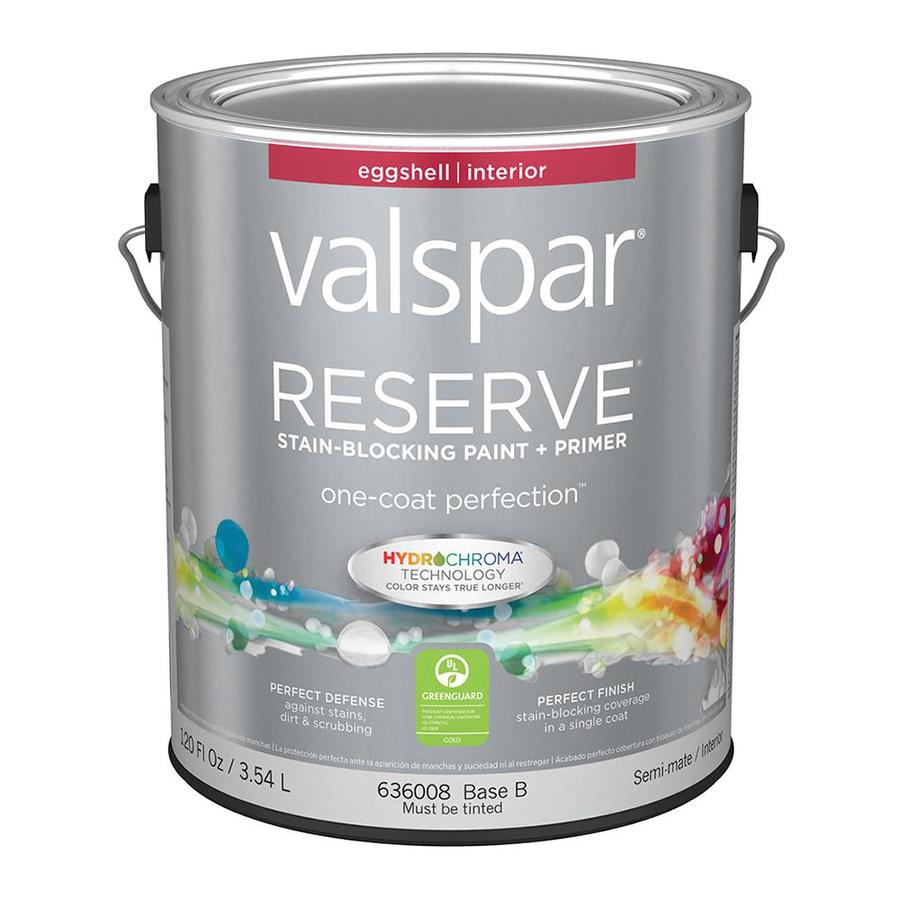 Valspar Reserve Eggshell Tintable Latex Interior Paint + Primer (1