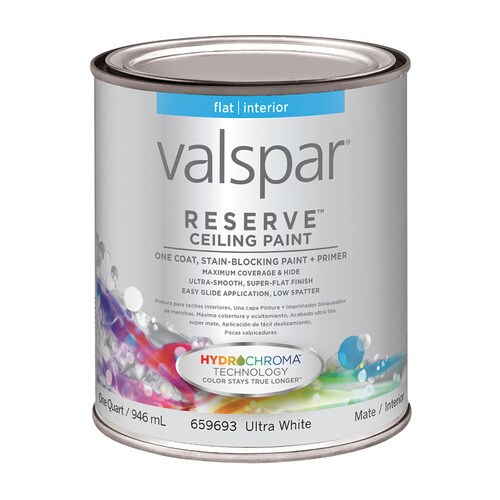 Write A Review About Valspar Reserve Ceiling White Flat Latex
