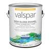 Valspar Gloss Latex Enamel Paint (Actual Net Contents: 128-fl oz) at ...