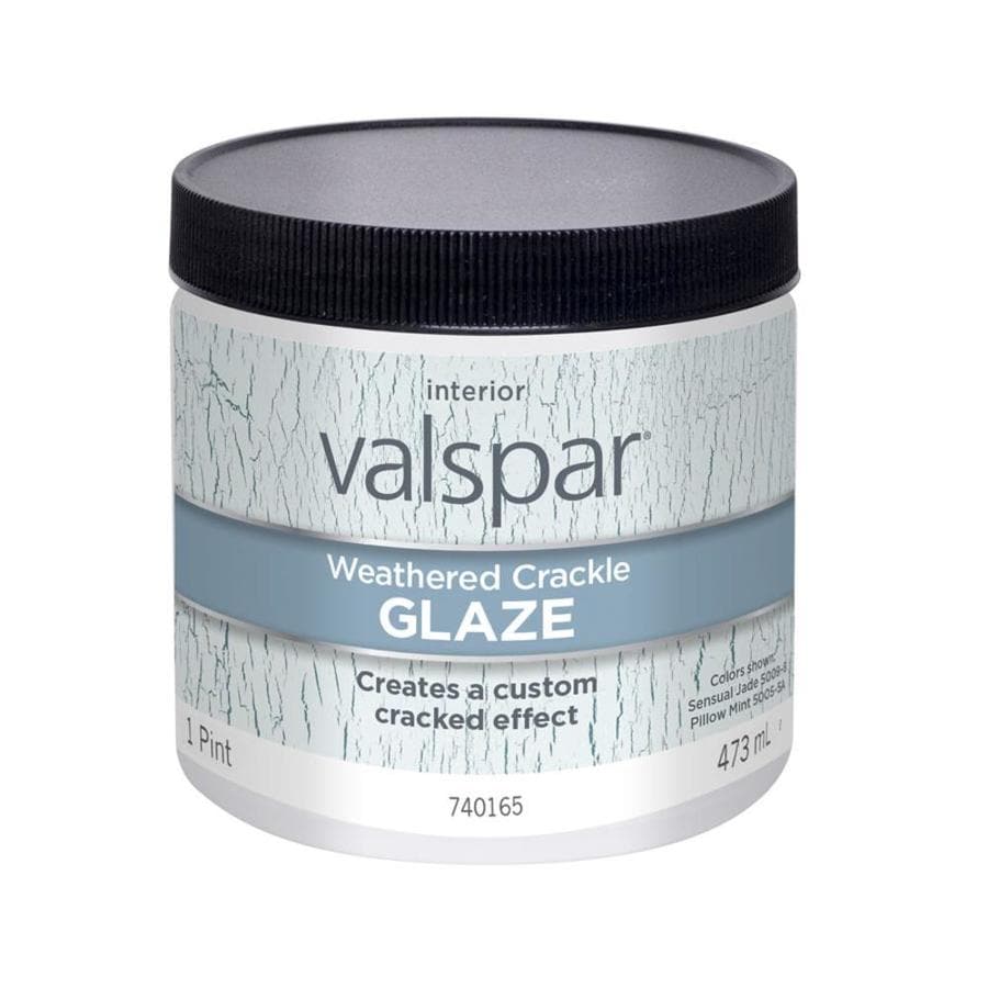 Valspar Weathered Crackle Satin Water Based Crackle Glaze At Lowes Com