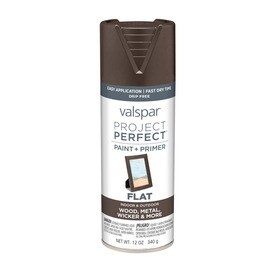 Valspar Project Perfect Labrador Brown Fade Resistant Spray Paint (Actual Net Contents: 12-oz)