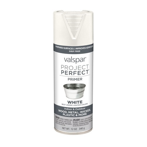 Valspar Flat White Primer Spray Paint and Primer In One (Actual Net