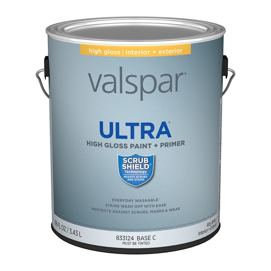 Valspar High Gloss Latex Enamel Interior Exterior Paint Actual