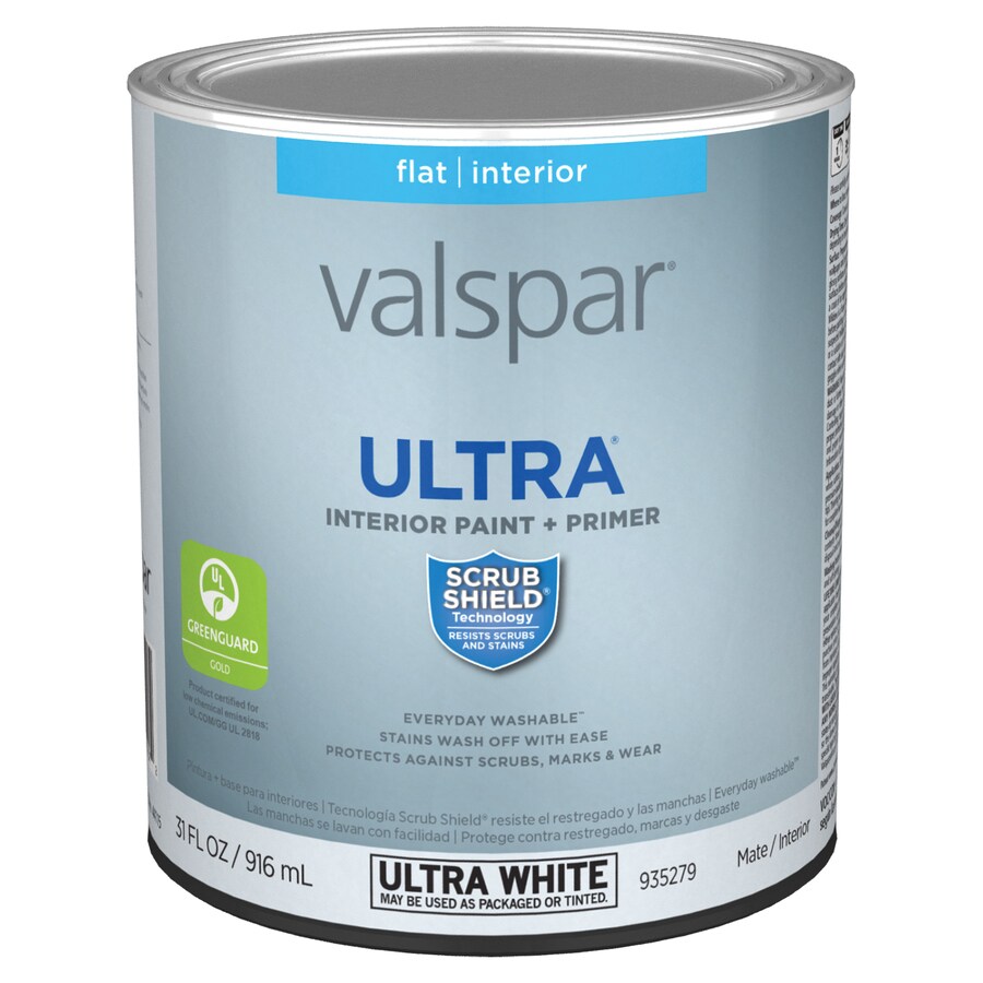 Valspar Ultra Ultra White Base A Flat Base A Tintable Paint