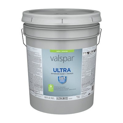 Valspar Ultra Satin Latex Tintable Paint (Actual Net Contents: 620-fl oz)