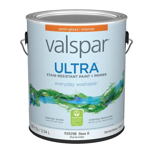 Valspar Ultra Base B Semi-Gloss Base B Tintable Interior Paint (1 ...